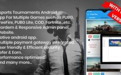 BattleMania With Web version v5.3.1 Tournament App with Website & Admin Panel for PUBG / Free Fire / COD