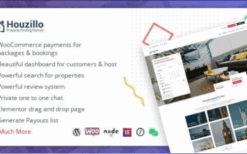 Houzillo v1.0.6 Bookings and Rental WordPress Theme