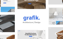 Grafik v3.3 Architecture and Design Portfolio Theme