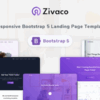 Zivaco – Responsive Landing Page Template