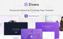 Zivaco – Responsive Landing Page Template