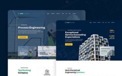 Axial v1.0 Construction Company WordPress Theme #