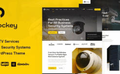 Lockey (v1.0.6) CCTV and Security Systems WordPress Theme