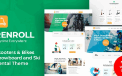 Renroll (v7.1) Scooter & Bike Rentals Theme