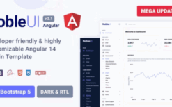 NobleUI v2.1.0 – Angular 13+ Admin Template