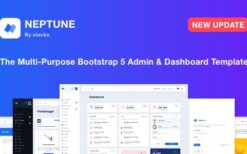 Neptune v1.2 Multi-Purpose Bootstrap 5 Admin Dashboard Template