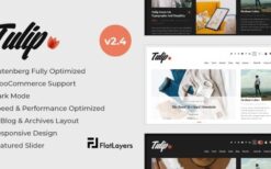 Tulip v2.4 Responsive WordPress Blog Theme