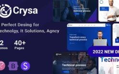 Crysa v1.0.5 IT Solutions Template