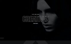 Creativex – A Bold Portfolio Template