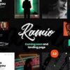Ramio – Clean Coming Soon and Landing Page Template
