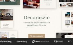 Decorazzio v.1.1.0 Interior Design and Furniture Store WordPress Theme