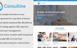 Consultine (v1.9) Consulting, Business and Finance Website CMS