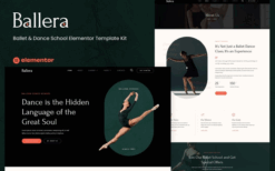 Ballera – Ballet & Dance School Elementor Template Kit