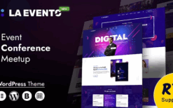 La Evento (v1.2.0) An Organized Event WordPress Theme