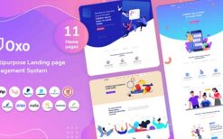 * OXO v1.7 Multipurpose Landing page CMS