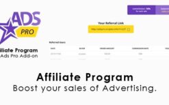 ADS PRO v1.0.4 Affiliate Program