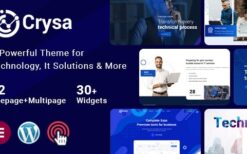 Crysa (v2.1.0) IT Solutions WordPress Theme