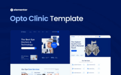 Opto – Eye Care Center Elementor Pro Template Kit