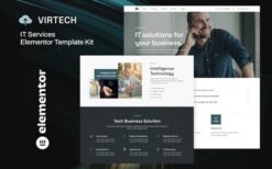 VirTech – IT Services Elementor Template Kit