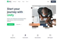 Unify v3.2.2 Multipurpose Responsive Template