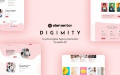 Digimity – Creative Digital Agancy Elementor Template Kit