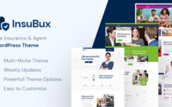 Insubux (v1.0.7) Insurance Company WordPress Theme