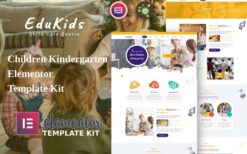Edukids – Kindergarten & Child Care Elementor Template Kit