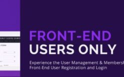 Front-End Only Users Premium (v3.2.30)
