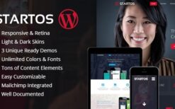Startos v1.5.0 Modern App Landing Page WordPress Theme