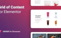 Grider v1.0.5 Grid of Content and Products for Elementor