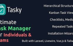 [*] Tasky v1.0.0 Complete Task Management Solution