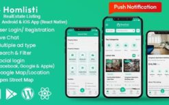 HomListi v1.10.3 Real Estate Listing Android & iOS App
