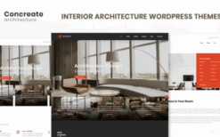 Concreate v1.0 Interior Architecture Interactive WordPress Theme