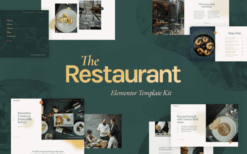 Delicius – Restaurant Elementor Template Kit