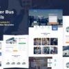 Transpo – Charter Bus Rental Company WordPress Elementor Template Kit