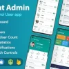 Fiberchat ADMIN App (v1.0.20) Android & iOS | Control & Monitor Fiberchat User Whatsapp Clone App