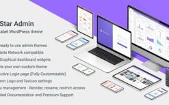 WP Star v1.3 White Label WordPress Admin Theme