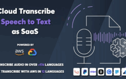 * Cloud Transcribe v1.0.1 Speech to Text as SaaS