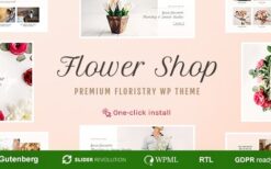 Flower Shop v1.2.0 Decoration Store and Floristic WordPress Theme