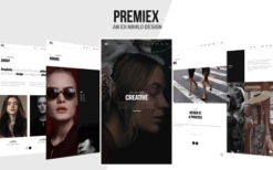 Premiex v1.0 One Page Portfolio WordPress Theme