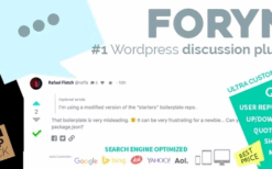 Forym v1.5.8 Modern Discussion Forum for WordPress