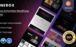 Nerox (v1.1.0) Agency & Portfolio WordPress Theme + RTL