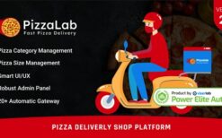PizzaLab v2.0 Pizza Delivery Shop Platform