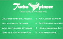 Turbo Spinner: Article Rewriter v1.8