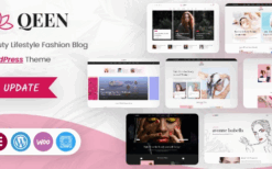 Qeen v1.1.0 Fashion Lifestyle Blog WordPress Theme
