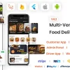 Foodie (v6.0) UberEats Clone | Food Delivery App | Multiple Restaurant Food Delivery Flutter App