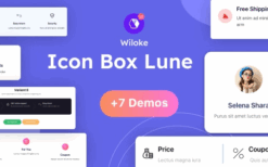 Wiloke Icon Box Lune for Elementor v1.0.1