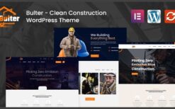 Bulter v1.0.6 Clean Construction WordPress Theme