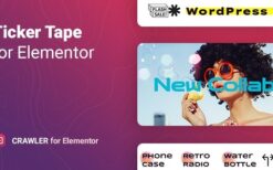 Crawler v1.0.8 Ticker Plugin for Elementor