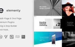 Elementy (v1.24) Multipurpose One & Multi Page WordPress Theme